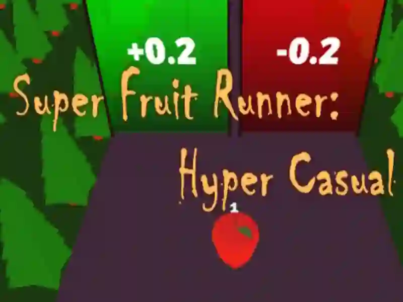 Spil Super Fruit Runner: Hyper Casual online