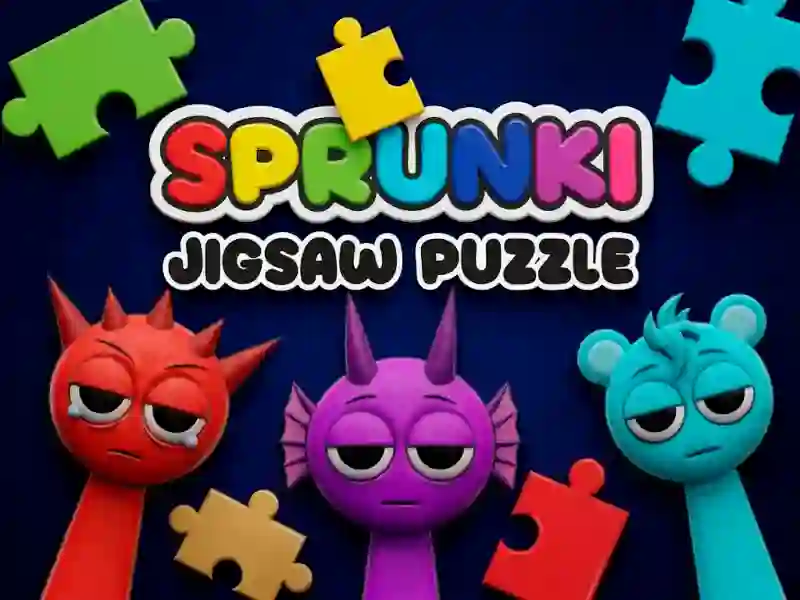 Spil Sprunki Jigsaw Puzzle online