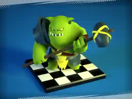 Spil Checkers RPG Online Battle online