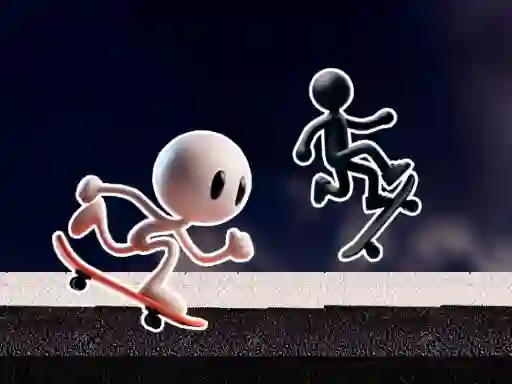 Spil Black and White Stickman online