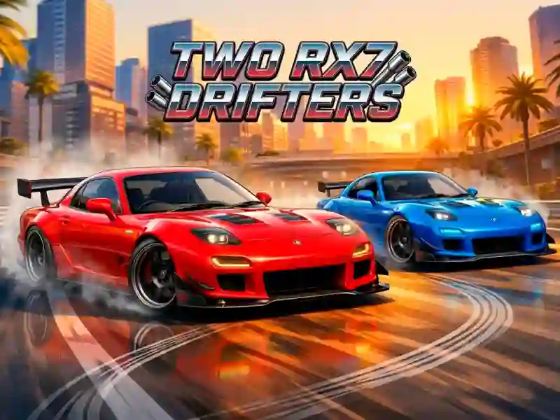 Spil Two RX7 Drifters online
