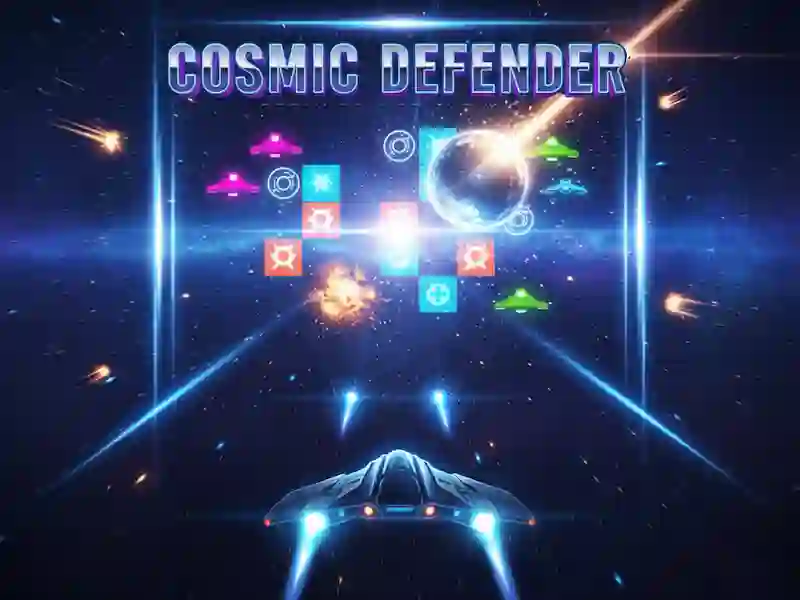 Spil Cosmic Defender online