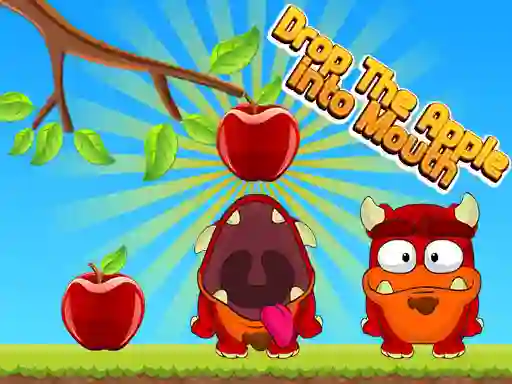 Spil Drop The Apple Into Mouth online