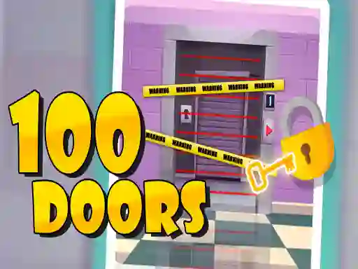 Spil 100 Doors online