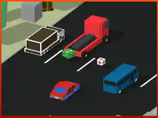 Spil Blocky Traffic Racer online