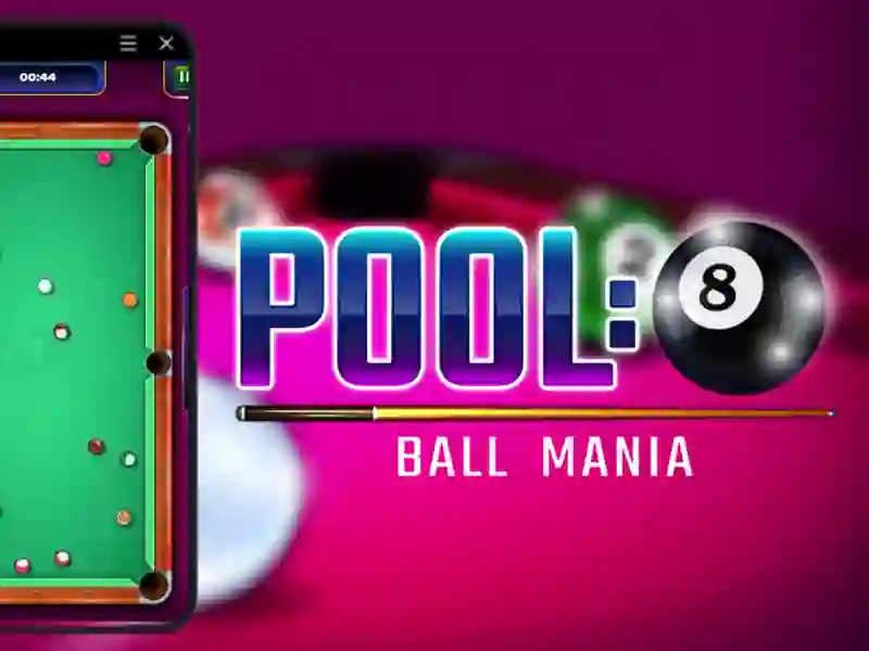 Spil Pool 8 Ball Mania online