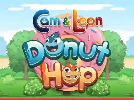 Spil Cam and Leon: Donut Hop online