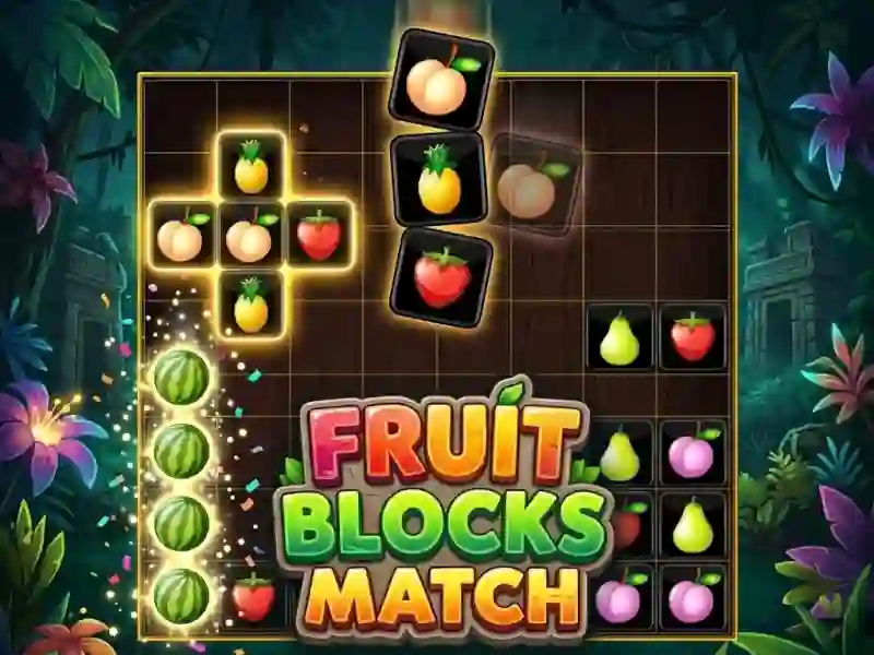 Spil Fruit Blocks Match online