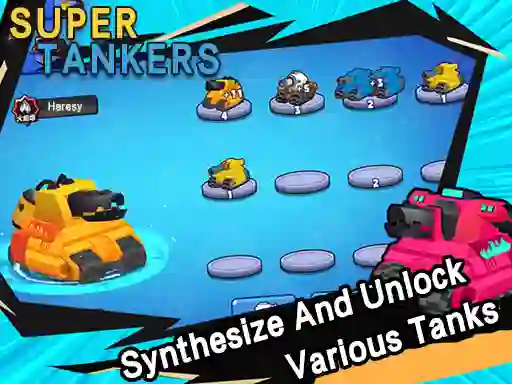 Spil Super Tankers online