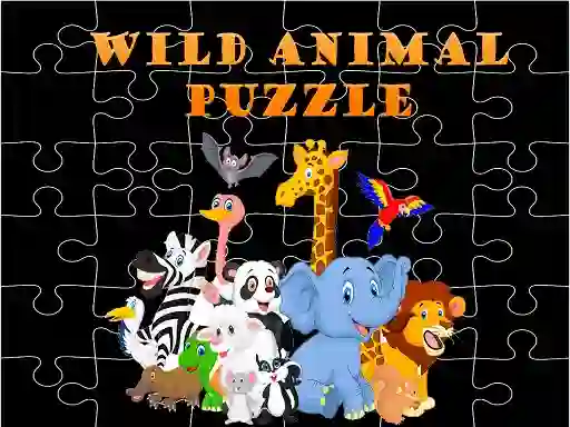 Spil Wild Animals Puzzle online