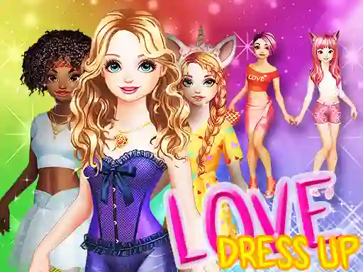 Spil Love Dress Up online