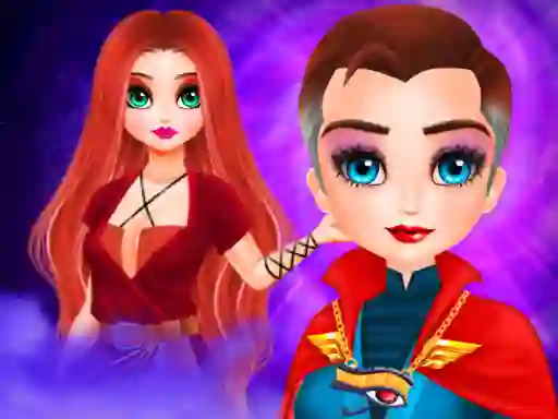 Spil Lady Strange and Ruby Witch online