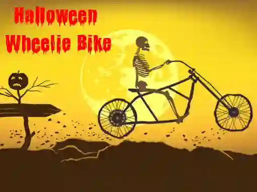 Spil Halloween Wheelie Bike online