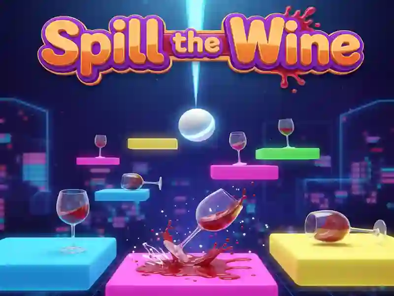 Spil Spill the wine online