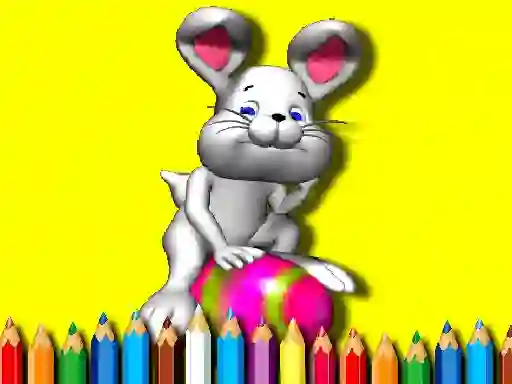 Spil Back To School: Easter Coloring Book online