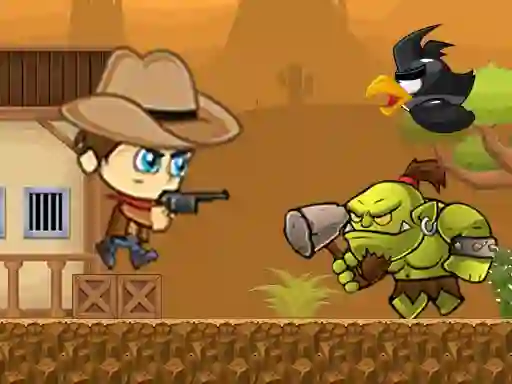 Spil Super Cowboy Running online