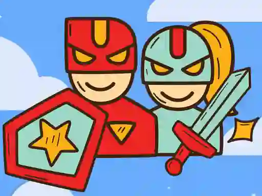 Spil Super Warrior Match 3 online