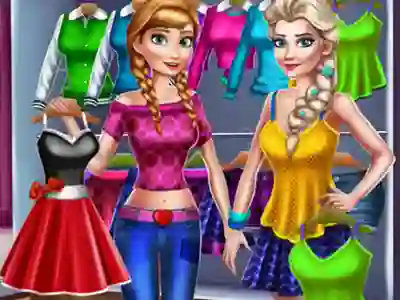Spil Princesses Casual Outfits online