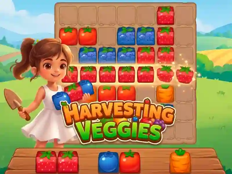 Spil Harvesting Veggies online