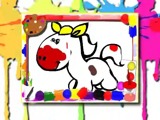 Spil Horse Coloring Book online
