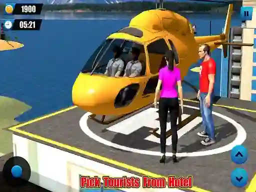 Spil Helicopter Taxi Tourist Transport online
