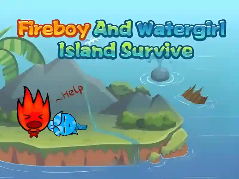 Spil Fireboy and Watergirl Island Survive online