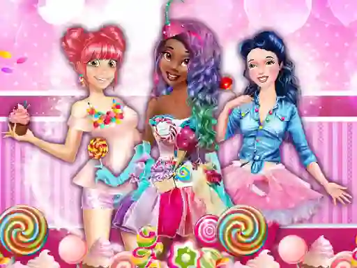 Spil Sweet Party With Princesses online