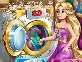 Spil Goldie Princess Laundry Day online