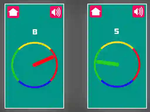 Spil Colorful Clock online