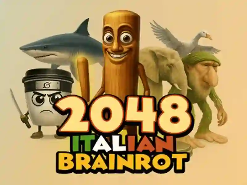 Spil 2048 Italian Brainrot online