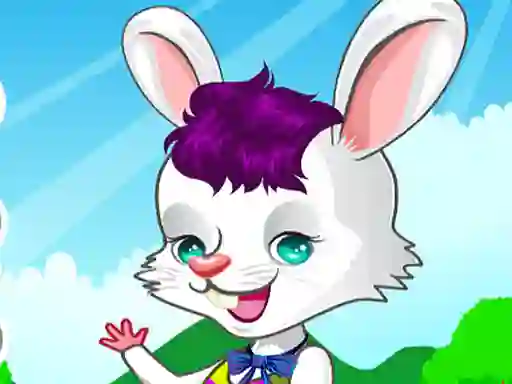 Spil Cute Rabbit Dress Up online