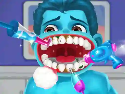 Spil Superhero Dentist online