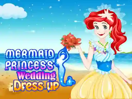 Spil Mermaid princess wedding dress online