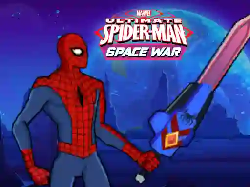Spil Spiderman Space War online