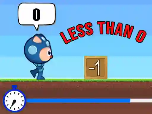 Spil Math Runner online