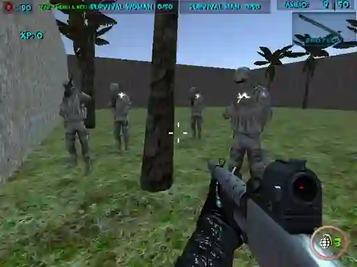 Spil Survival Wave Zombie Multiplayer online