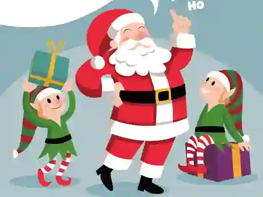 Spil Santa Merry Xmas Puzzle online