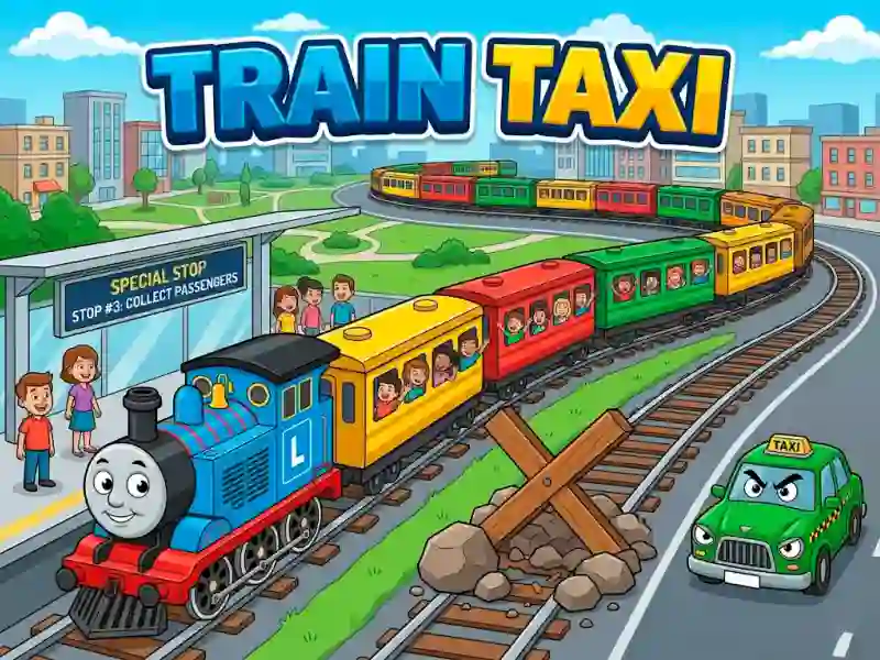 Spil Train Taxi online