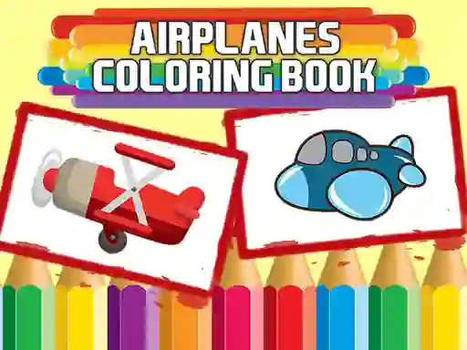 Spil Airplanes Coloring Book online