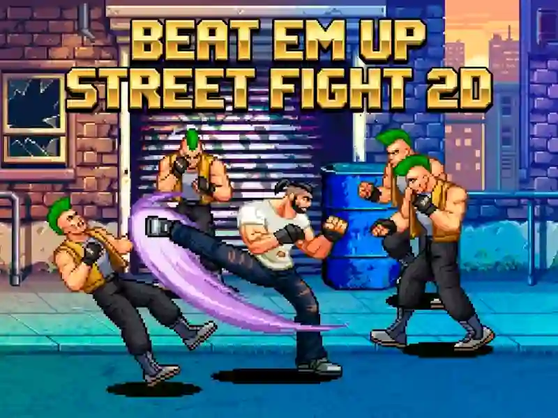 Spil Beat Em Up Street Fight 2d online
