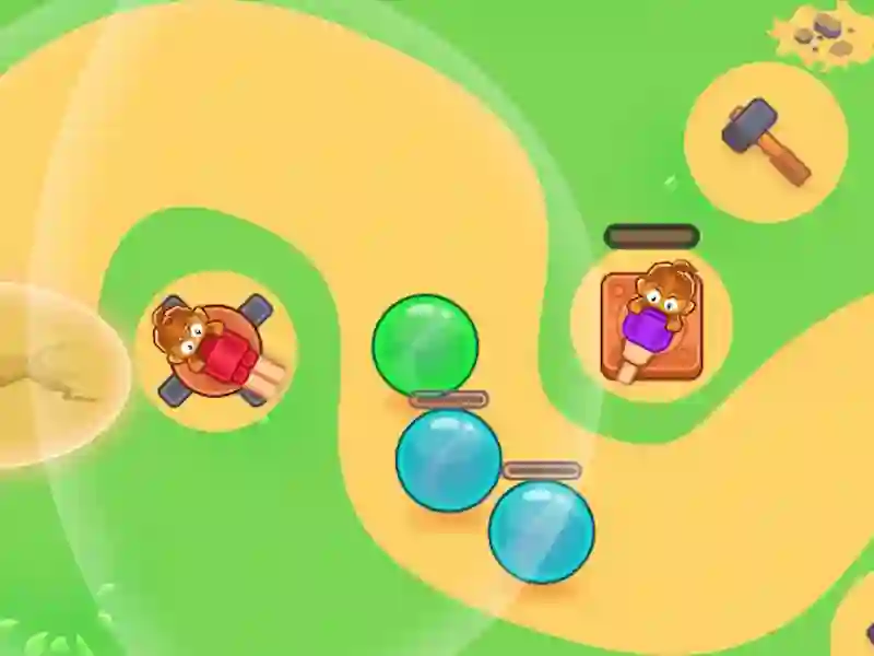 Spil Monkey Bubble Defense online