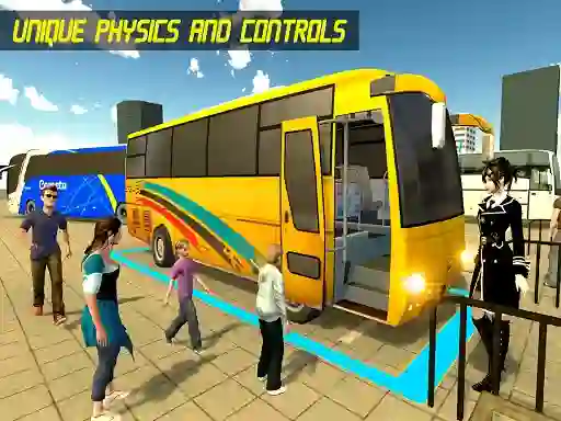 Spil Modern Bus Parking Advance Bus online