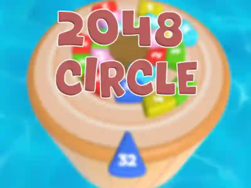 Spil 2048 Circle online