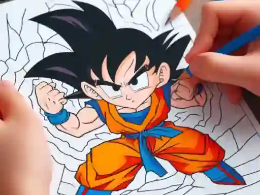 Spil Anime Coloring Book online
