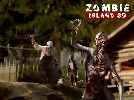 Spil Zombie Island 3D online