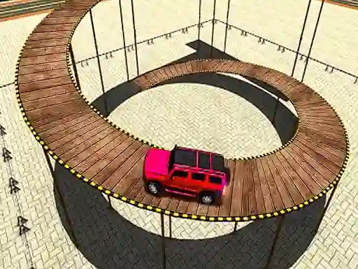 Spil Impossible Tracks Prado Car Stunt online