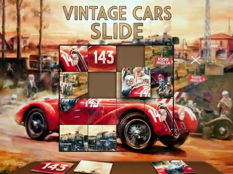Spil Vintage Cars Slide online
