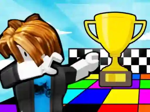 Spil Color Race Obby online