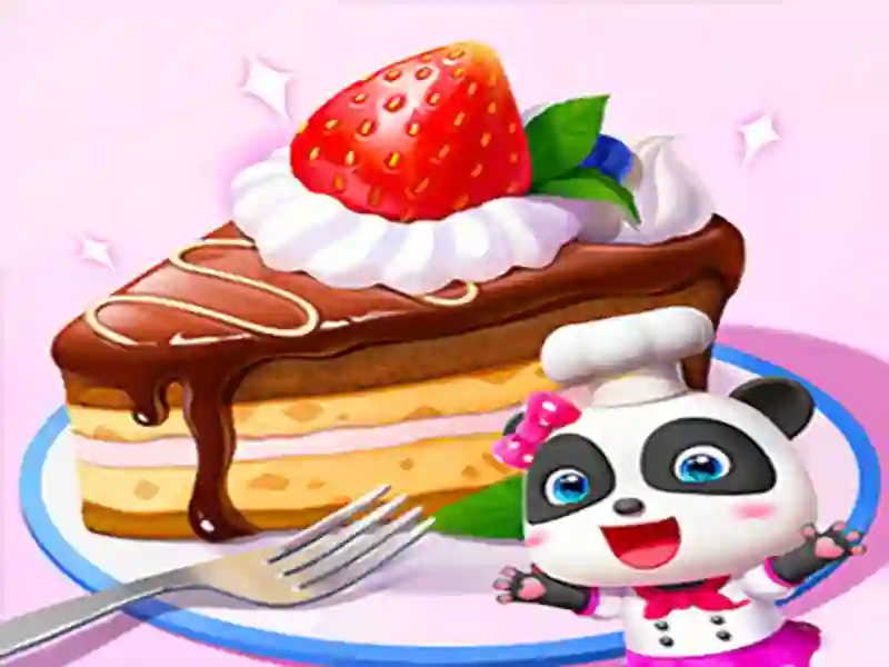 Spil Little Panda Cake Shop online