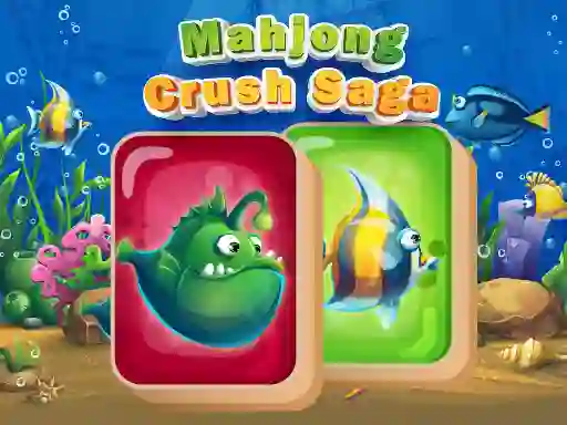 Spil Mahjong Crush Saga online